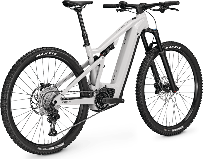 2024 Focus Thron2 6.7 Lightgrey Glossy ebike Mackay Cycles Finch Hatton