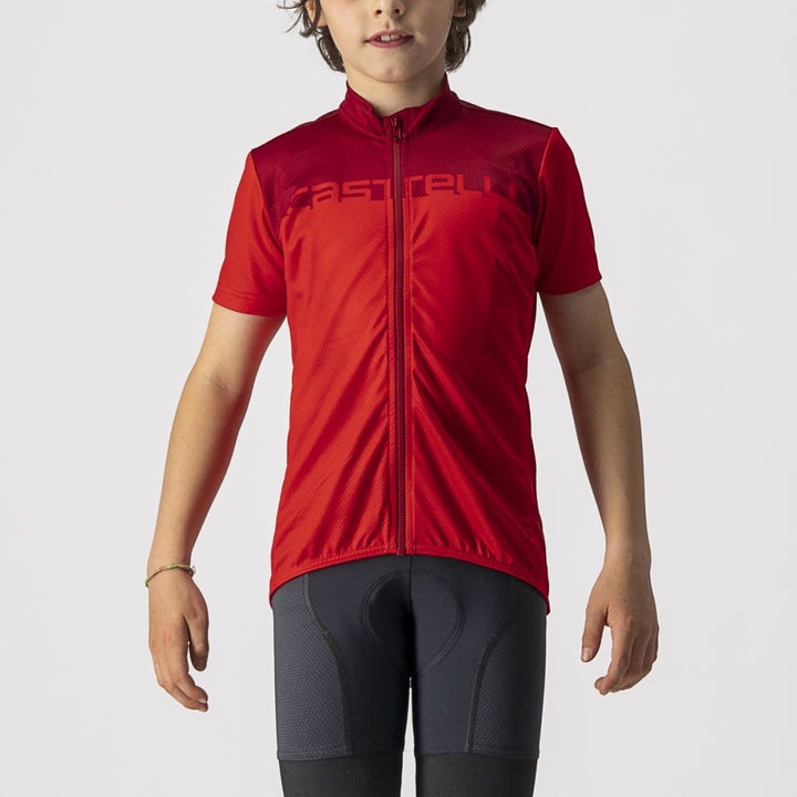 CASTELLI NEO PROLOGO JERSEY RED/PRO RED - Mackay Cycles - [product_SKU] - CASTELLI