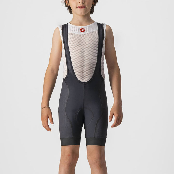 CASTELLI JR COMPETIZIONE BIB SHORT BLACK - Mackay Cycles - [product_SKU] - CASTELLI