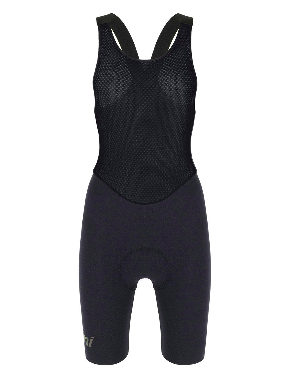 SMS UNICO WOMENS BIBSHORTS C3W - BLACK - Mackay Cycles - [product_SKU] - Santini