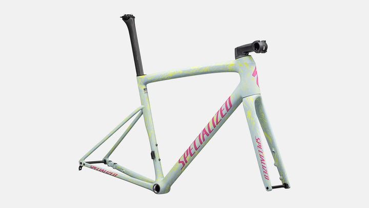 Tarmac SL8 Frameset Satin Ion Metallic / Sea Foam Strata / Rebel Pink