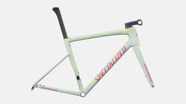 Tarmac SL8 Frameset Satin Ion Metallic / Sea Foam Strata / Rebel Pink