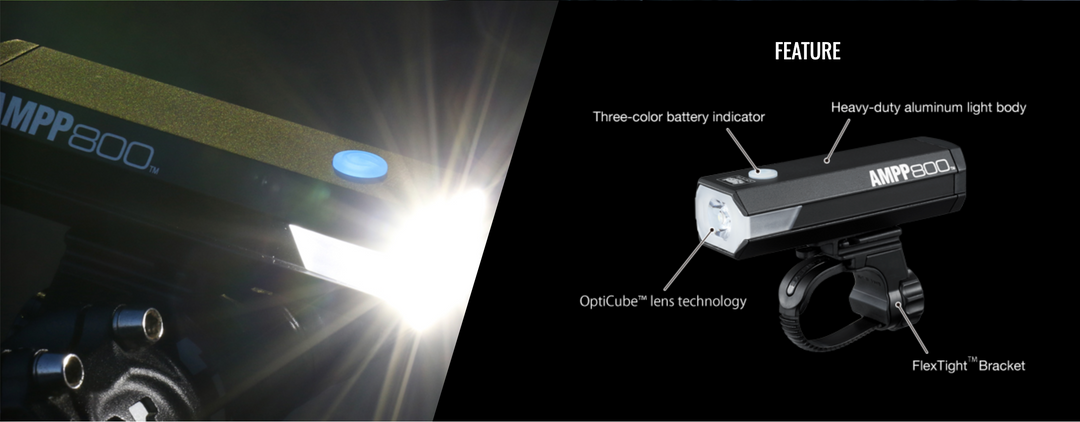 LIGHT FRONT AMPP 800 EL088RC - Mackay Cycles - [product_SKU] - Cateye