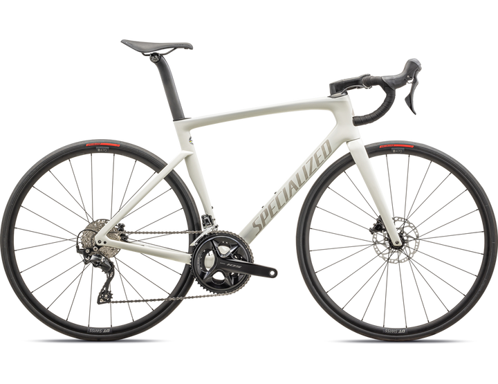 Tarmac SL7 Sport - Shimano 105 - GLOSS DUNE WHITE / CHAOS PEARL