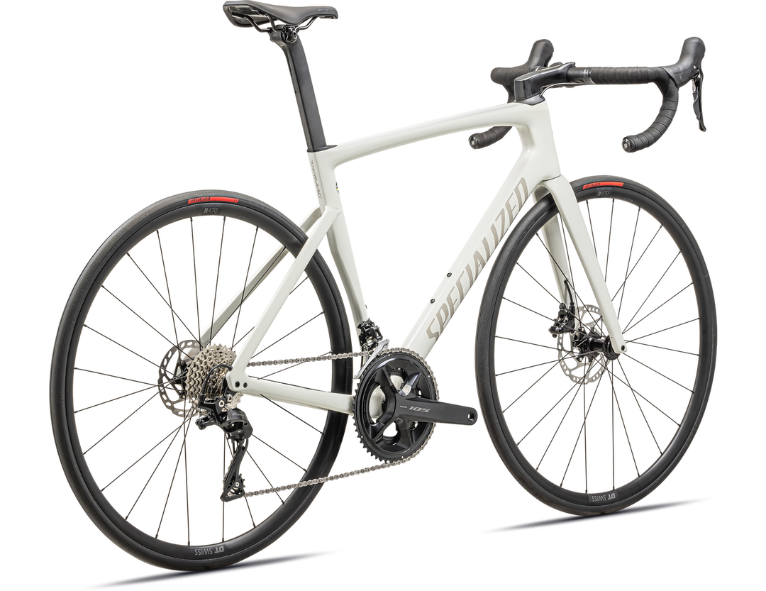 Tarmac SL7 Sport - Shimano 105 - GLOSS DUNE WHITE / CHAOS PEARL