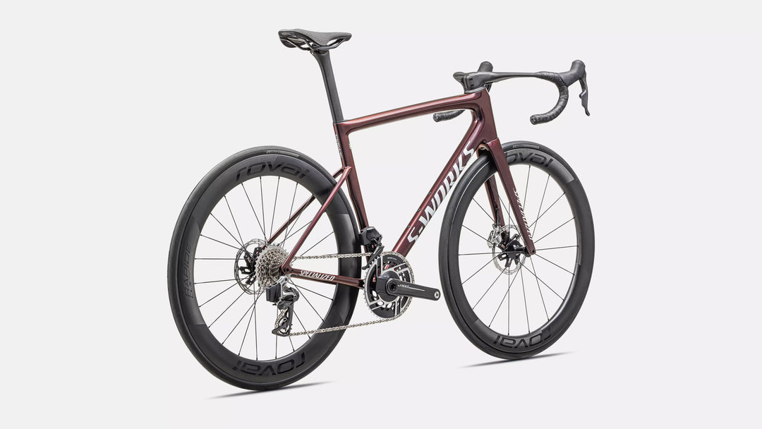 S-Works Tarmac SL8 - SRAM Red - Gloss Solidity / Red To Black Pearl / Metallic White Silver