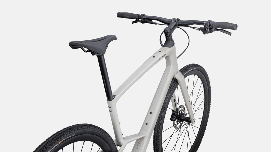 Sirrus X 5.0 GLOSS WHITE MOUNTAINS / GUNMETAL - Mackay Cycles - [product_SKU] - Specialized