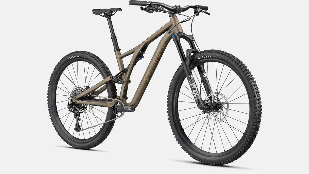 Stumpjumper Comp Alloy SATIN GUNMETAL / TAUPE - Mackay Cycles - [product_SKU] - Specialized