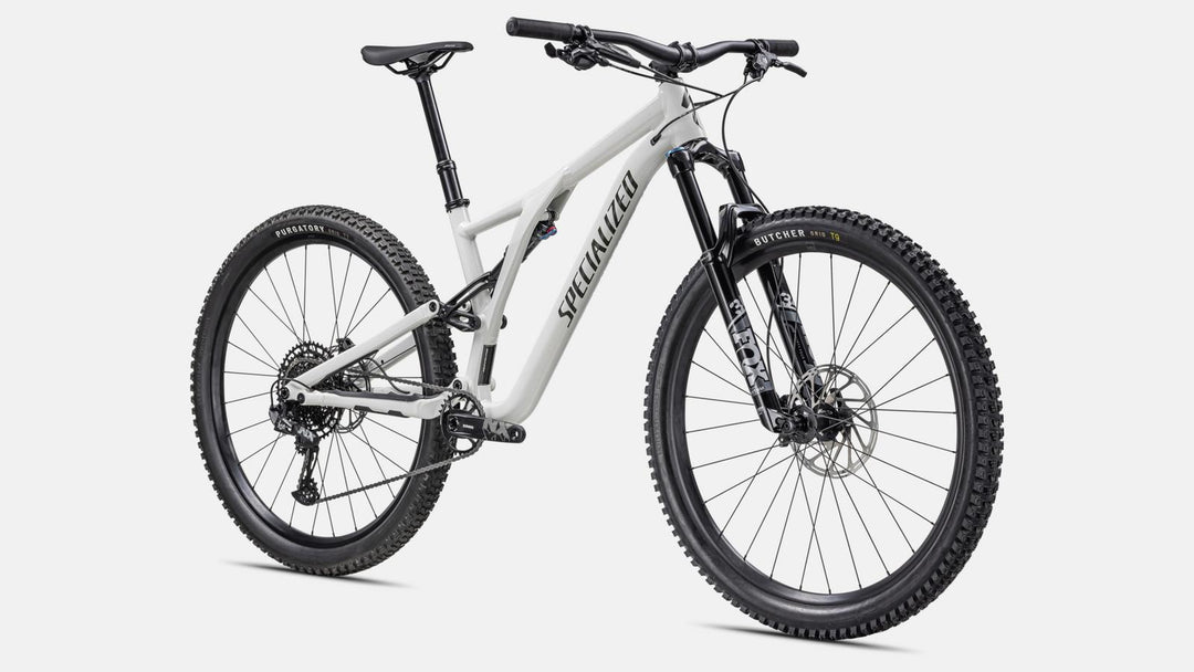 Stumpjumper Comp Alloy GLOSS DUNE WHITE / DARK MOSS GREEN - Mackay Cycles - [product_SKU] - Specialized