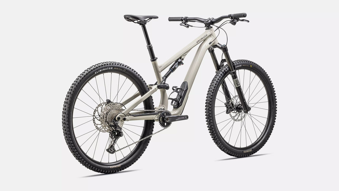 Stumpjumper 15 Alloy Gloss White Mountains / Dark Moss Green