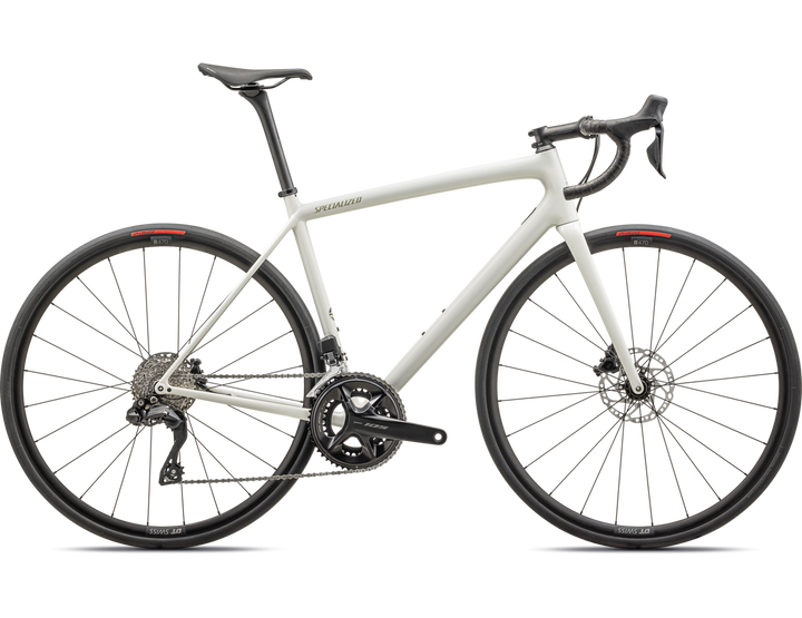 Aethos Comp - Shimano 105 Di2 - GLOSS DUNE WHITE METALLIC SPRUCE