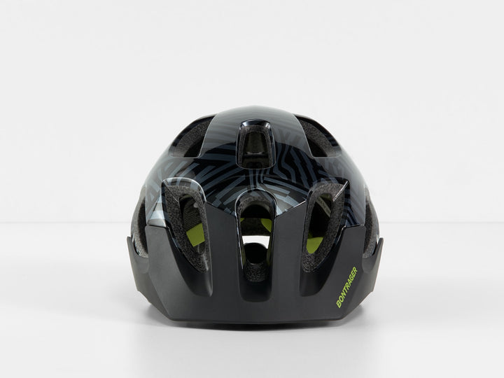 Bontrager Tyro Children's Bike Helmet Black/Radioactive Yellow