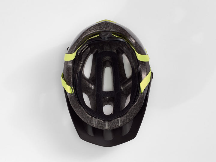 Bontrager Tyro Children's Bike Helmet Black/Radioactive Yellow - Mackay Cycles - [product_SKU] - TREK