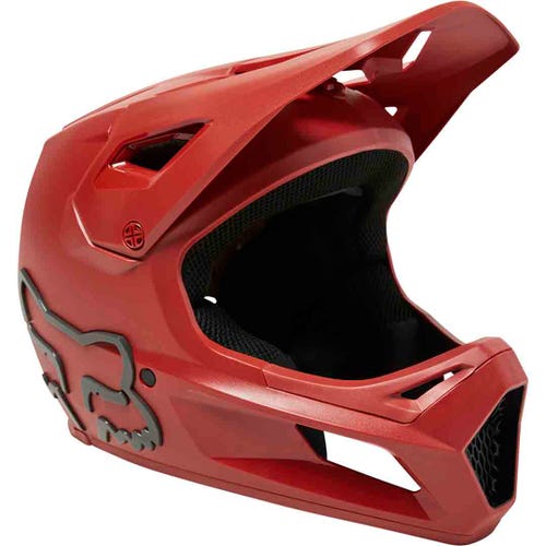 FULL FACE RAMPAGE YOUTH HELMET RED