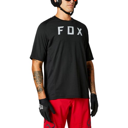 Defend Short Sleeve Jersey FOX Black - Mackay Cycles - [product_SKU] - FOX