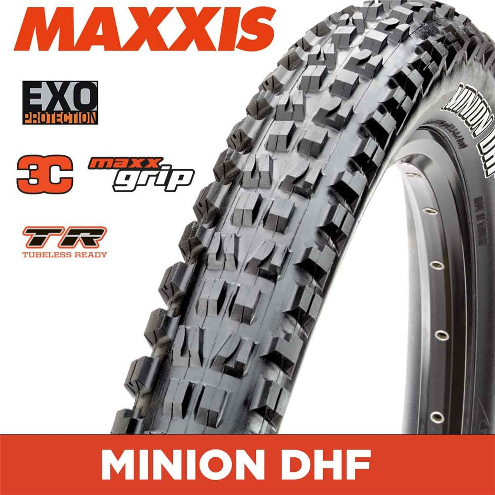 MAXXIS Minion DHF - 29 X 2.50 WT Folding 60TPI EXO 3C MaxxGrip TR - Mackay Cycles - [product_SKU] - Maxxis