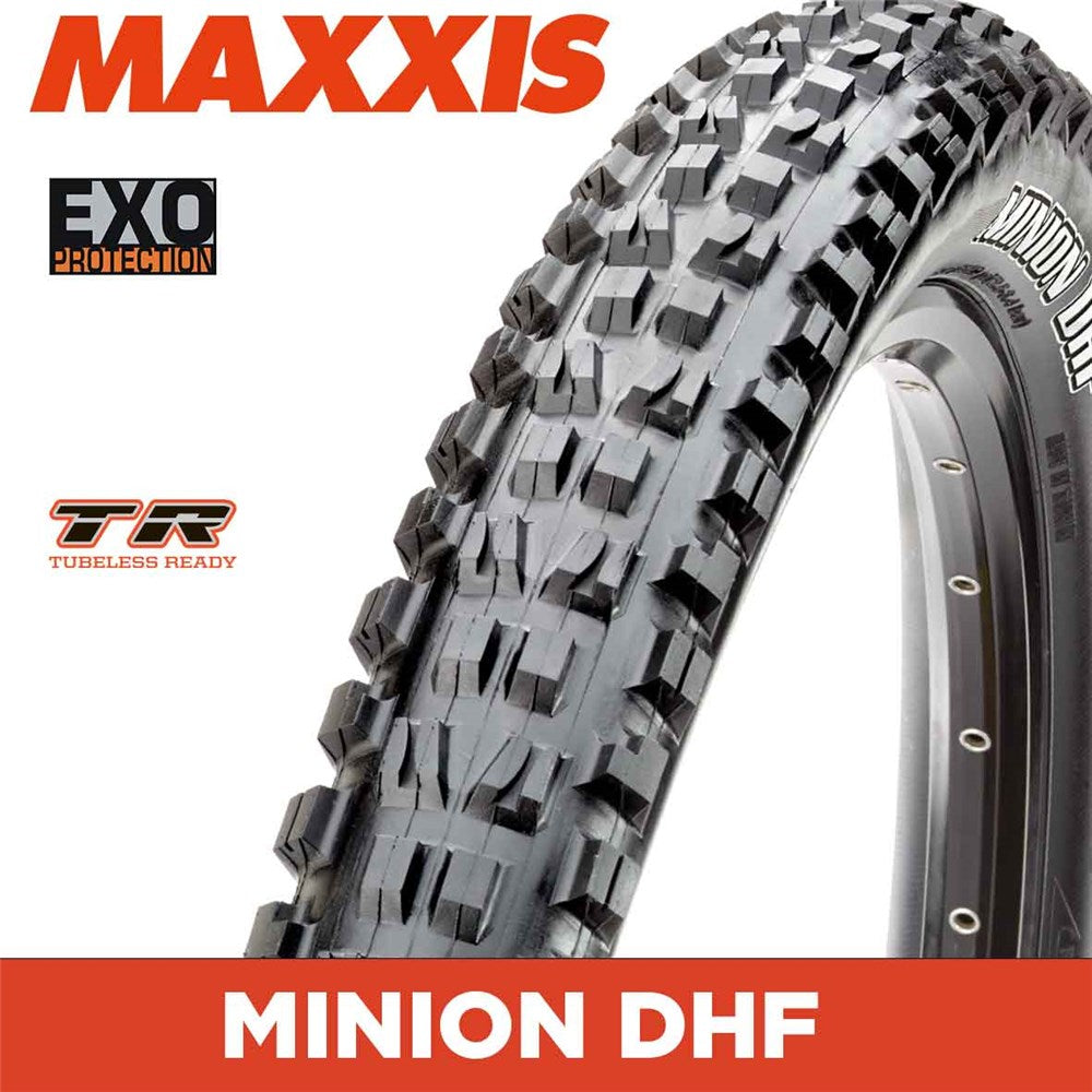 MAXXIS Minion DHF - 29 X 2.50 WT Folding 60TPI EXO TR - Mackay Cycles - [product_SKU] - Maxxis