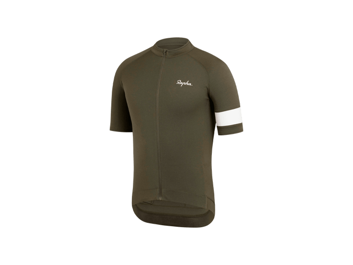 Rapha Core Cycling Jersey Dark Green - Mackay Cycles - [product_SKU] - RAPHA