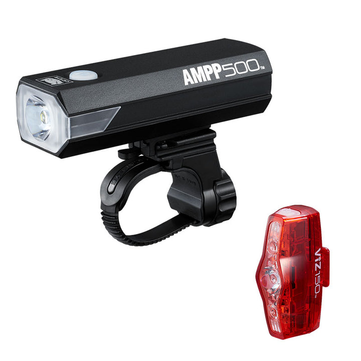 LIGHTSET AMPP 500 & VIZ 150 (10) - Mackay Cycles - [product_SKU] - Cateye