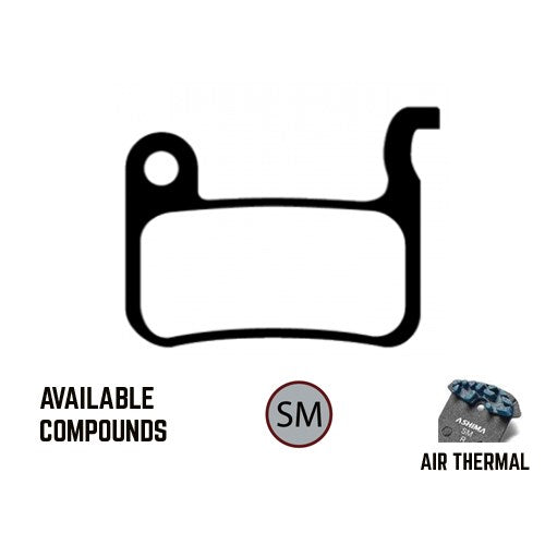 ASHIMA Air Thermal Disc Pads - Organic Shimano