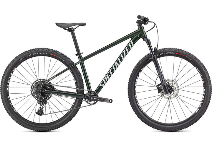 ROCKHOPPER EXPERT 29 GLOSS OAK GREEN METALLIC / METALLIC WHITE SILVER - Mackay Cycles - [product_SKU] - Specialized