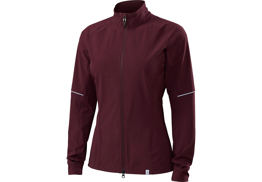 DEFLECT JACKET WMN BLKRUBY (RRP $160) - Mackay Cycles - [product_SKU] - Specialized