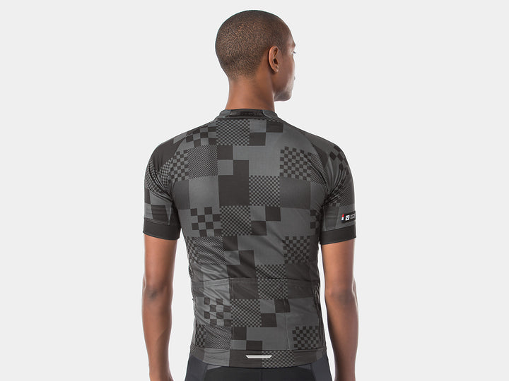 Jersey Bontrager Circuit LTD Checkered Black/Grey - Mackay Cycles - [product_SKU] - Bontrager