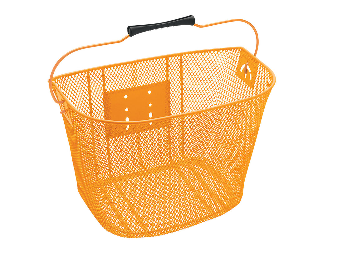 Basket Electra QR Steel Mesh Orange - Mackay Cycles - [product_SKU] - Electra