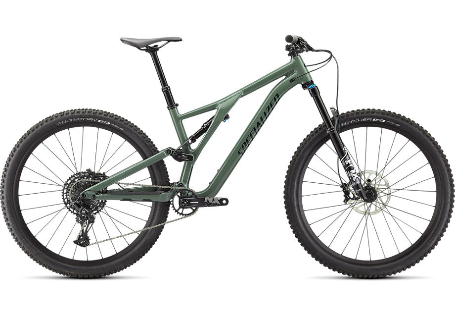 STUMPJUMPER COMP ALLOYGLOSS SAGE GREEN / FOREST GREEN - Mackay Cycles - [product_SKU] - Specialized