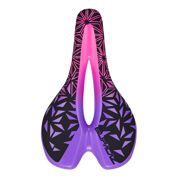 Ignite Ti Saddle Neon Pink/Purple Fade - Mackay Cycles - [product_SKU] - SUPACAZ