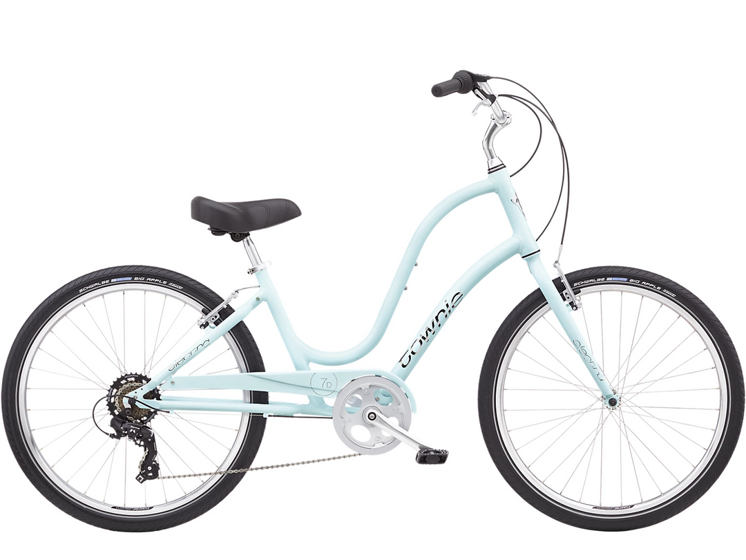 Townie Original 7D Step-Thru Arctic Blue - Mackay Cycles - [product_SKU] - Electra