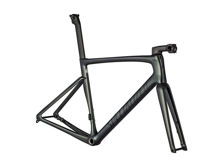 TARMAC SL7 FRAMESET GLOSS CARBON/OIL TINT/FOREST GREEN - Mackay Cycles - [product_SKU] - Specialized