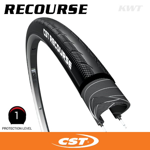 CST Recourse Road Training Tyre - 700 x 25 - Mackay Cycles - [product_SKU] - CST