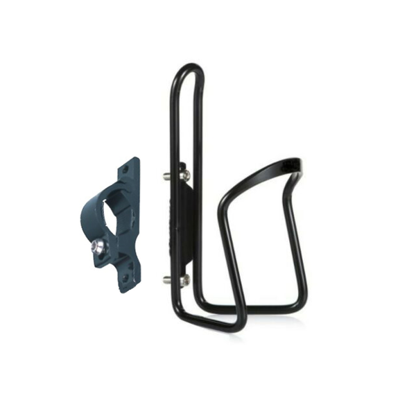 QBP Bottle Cage - Alloy, Black with Handlebar mount - Mackay Cycles - [product_SKU] - QBP