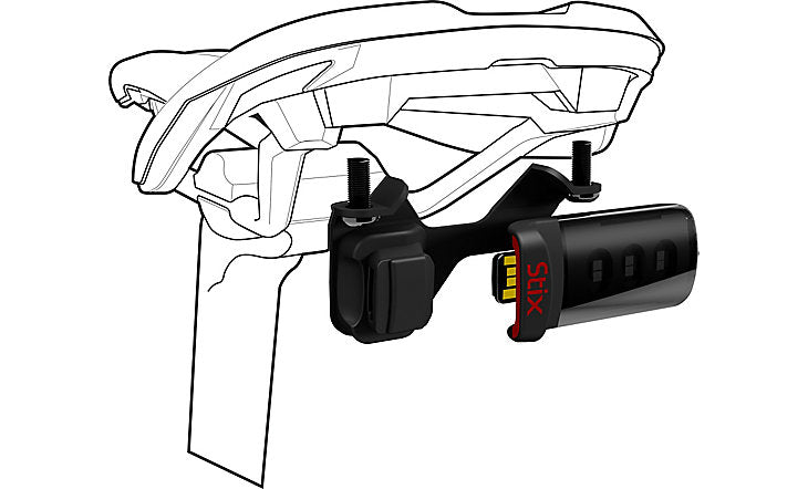 STIX SADDLE MOUNT BLK - Mackay Cycles - [product_SKU] - Specialized