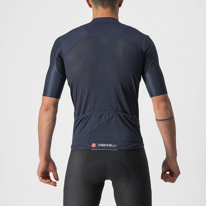 CASTELLI ENDURANCE ELITE JERSEY SAVILE BLUE - Mackay Cycles - [product_SKU] - CASTELLI