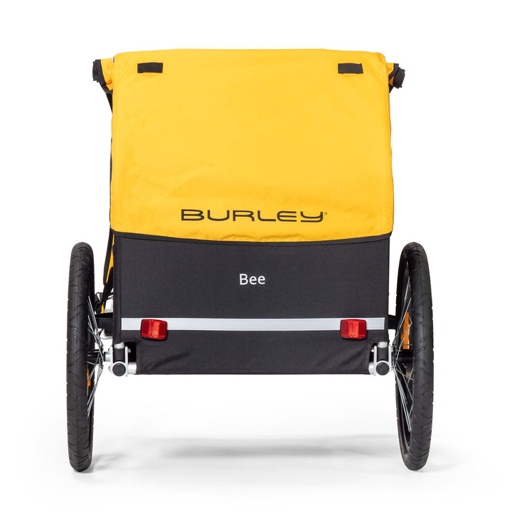 BURLEY BEE DOUBLE YELLOW TRAILER - Mackay Cycles - [product_SKU] - Mackay Cycles