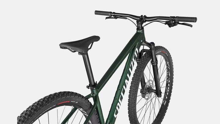 ROCKHOPPER EXPERT 29 GLOSS OAK GREEN METALLIC / METALLIC WHITE SILVER - Mackay Cycles - [product_SKU] - Specialized