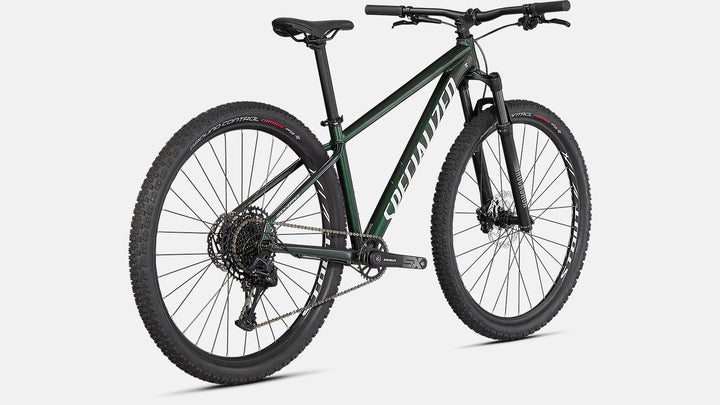 ROCKHOPPER EXPERT 29 GLOSS OAK GREEN METALLIC / METALLIC WHITE SILVER - Mackay Cycles - [product_SKU] - Specialized