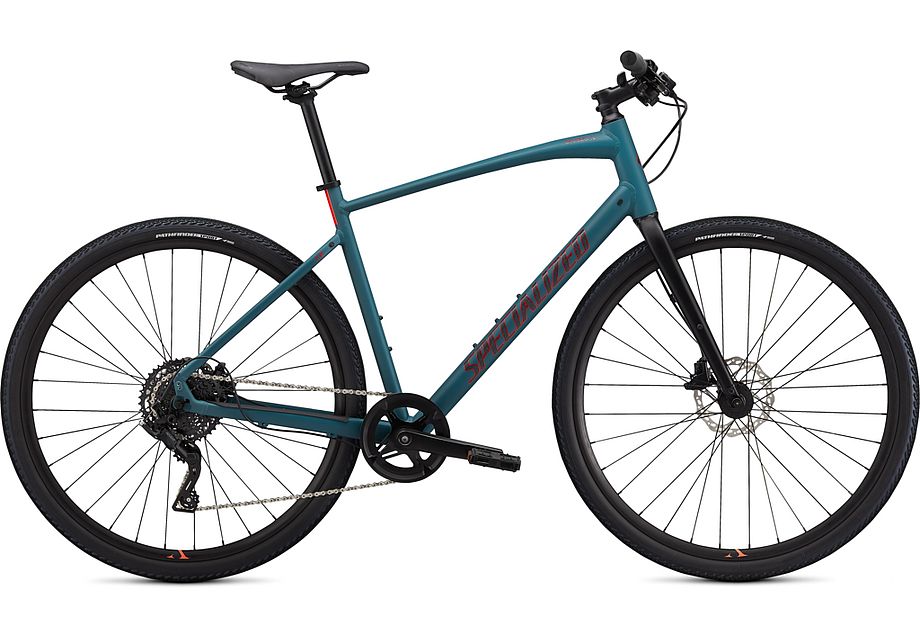 Sirrus X 2.0 Dusty Turquoise / Black / Rocket Red - Mackay Cycles - [product_SKU] - Specialized