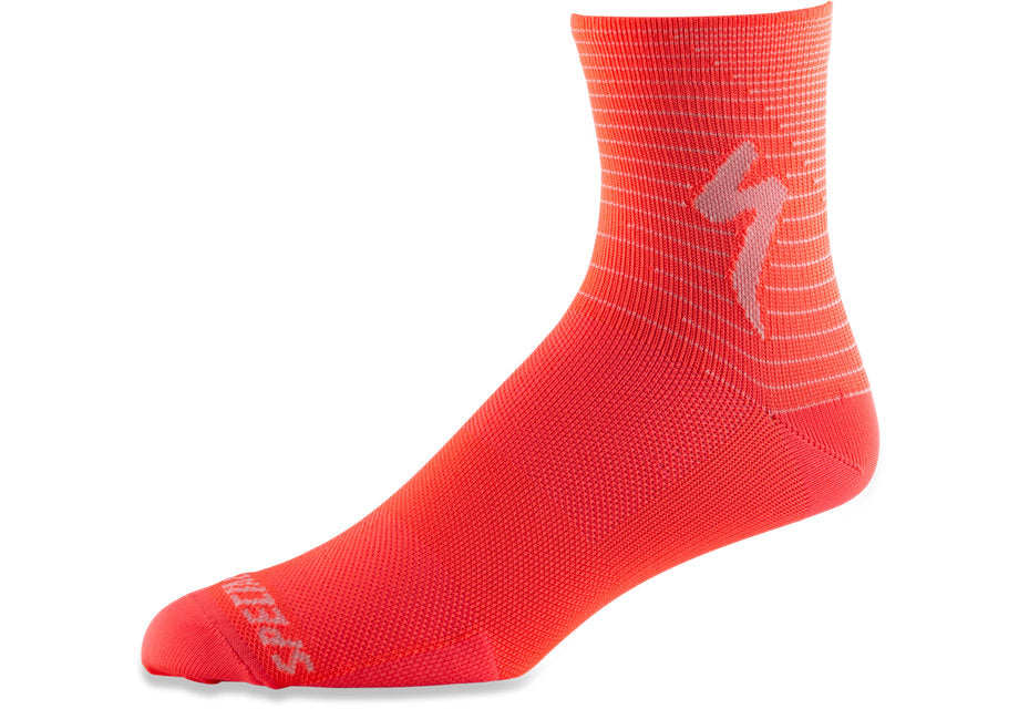 Soft Air Mid Sock Acdlava/Icelava Arrow - Mackay Cycles - [product_SKU] - Specialized