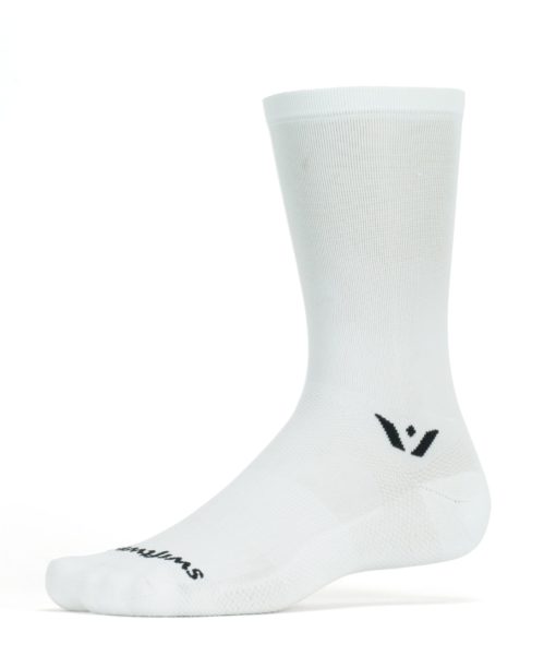 Swiftwick Aspire Seven White Sock - Mackay Cycles - [product_SKU] - Swiftwick