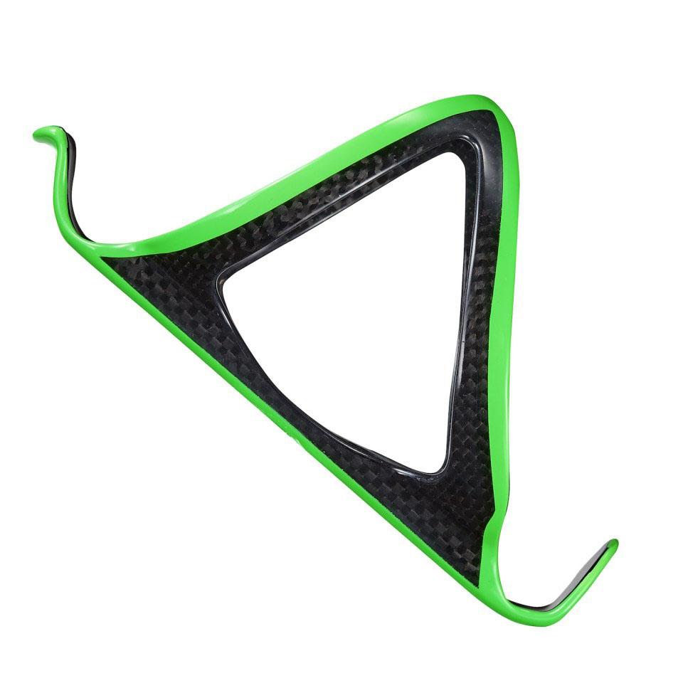 SUPACAZ BOTTLE CAGE FLY CARBON NEON GREEN - Mackay Cycles - [product_SKU] - SUPACAZ