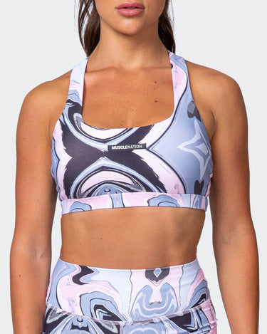 Ability Bra - Marble Print - Mackay Cycles - [product_SKU] - Muscle Nation