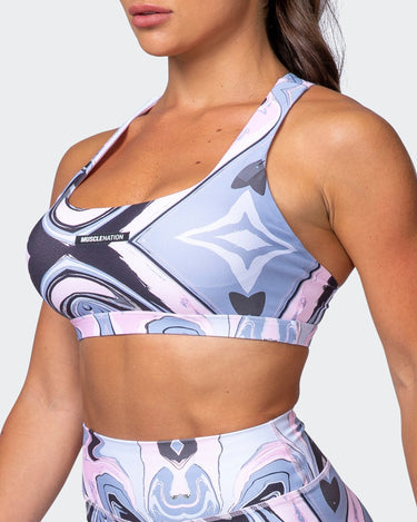 Ability Bra - Marble Print - Mackay Cycles - [product_SKU] - Muscle Nation