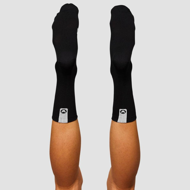 TC19 Block Sock - Black - Mackay Cycles - [product_SKU] - Black Sheep