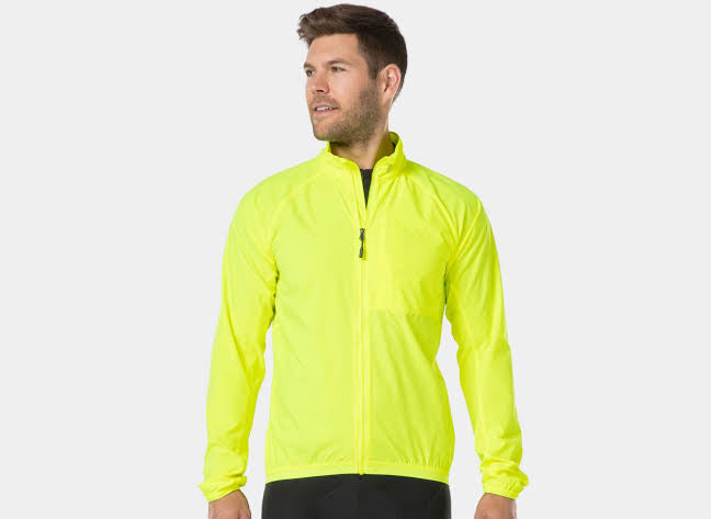Circuit Windshell Cycling Jacket Visibility Yellow - Mackay Cycles - [product_SKU] - Bontrager